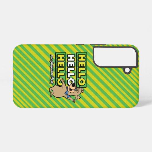 Boo-Boo-Beer Hallo Hallo Hallo Samsung Galaxy Hoesje (Achterkant horizontaal)