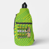 Boo-Boo-Beer Hallo Hallo Hallo Sling Bag (Voorkant)