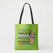 Boo-Boo-Beer Hallo Hallo Hallo Tote Bag (Voorkant)