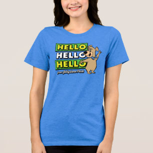 Boo-Boo-Beer Hallo Hallo Hallo Tri-Blend Shirt