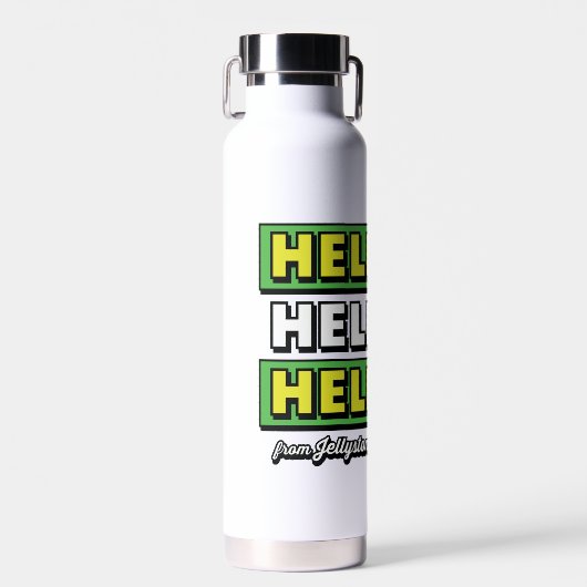 Boo-Boo-Beer Hallo Hallo Hallo Waterfles (Voorkant)