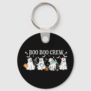 Boo boo bemanning verpleegster halloween grappige sleutelhanger