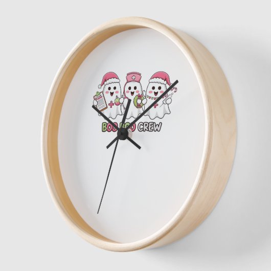 Boo Boo Crew Christmas, Ghost Nurse Oversized T-SH (Hoek)