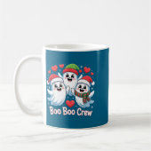 Boo-boo Crew Christmas Ghost Santa Hat Halloween H Koffiemok (Links)