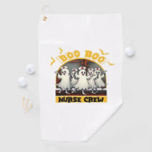 BOO BOO CREW CLASSIC NURSE HALLOWEEN T-SHIRT Overs Golfhanddoek (Insitu)