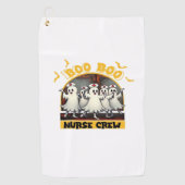 BOO BOO CREW CLASSIC NURSE HALLOWEEN T-SHIRT Overs Golfhanddoek (Voorkant)