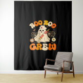 Boo Boo Crew Funny Ghost voor Nurse, Retro Hallowe Wandkleed (In situ)