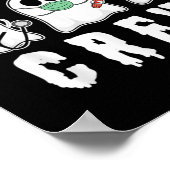 Boo Boo Crew Funny Nurse Ghost Costume Halloween Poster (Hoek)