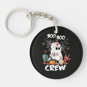 Boo Boo Crew Geest Verpleegster Halloween Griezele Sleutelhanger