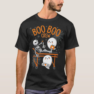 Boo Boo Crew Ghost Doctor Paramedic EM Nurse Hallo T-shirt