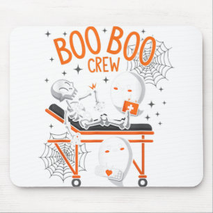 Boo Boo Crew Ghost Doctor Paramedic EMT Neurse Hal Muismat
