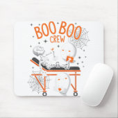 Boo Boo Crew Ghost Doctor Paramedic Nurse Hall Muismat (Met muis)