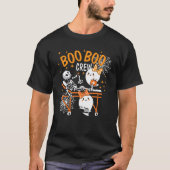 Boo Boo Crew Ghost Doctor Paramedic Skeleton verpl T-shirt (Voorkant)