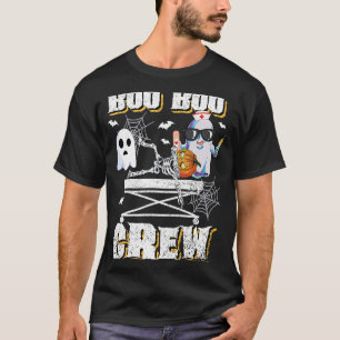 Boo Boo Crew Ghost EMS EMT Paramedic Nurse Hwe T-shirt