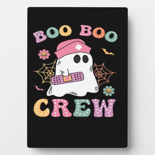 Boo Boo Crew Ghost Nurse Classic T-shirt Fotoplaat (voorkant)