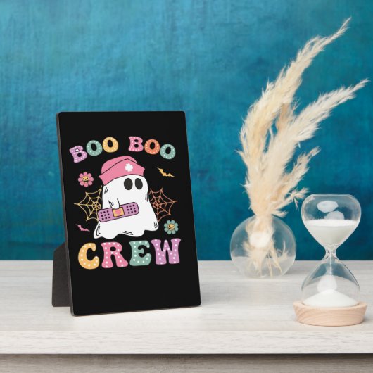 Boo Boo Crew Ghost Nurse Classic T-shirt Fotoplaat (Zijkant)
