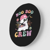 Boo Boo Crew Ghost Nurse Classic T-shirt Grote Klok (Hoek)