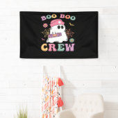 Boo Boo Crew Ghost Nurse Classic T-shirt Spandoek (Insitu)