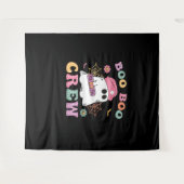 Boo Boo Crew Ghost Nurse Classic T-shirt Wandkleed (Voorkant (horizontaal))