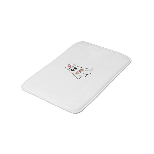 BOO BOO CREW Ghost Nurse Funny Halloween Essential Badmat (Gekanteld)