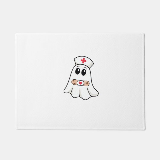 BOO BOO CREW Ghost Nurse Funny Halloween Essential Deurmat (Voorkant)