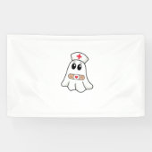 BOO BOO CREW Ghost Nurse Funny Halloween Essential Spandoek (Horizontaal)