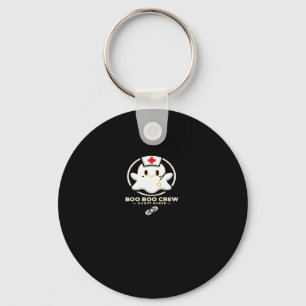 Boo Boo Crew Ghost Nurse - Schattigee en Spooky Ha Sleutelhanger