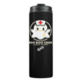 Boo Boo Crew Ghost Nurse - Schattigee en Spooky Ha Thermosbeker (Voorkant)