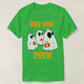 Boo Boo Crew Ghosts voor medisch en verpleegkundig T-shirt (Design voorkant)