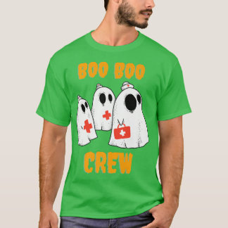 Boo Boo Crew Ghosts voor medisch en verpleegkundig T-shirt