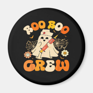 Boo Boo Crew Grappige Geest Voor Verpleegster, Ret Magneet