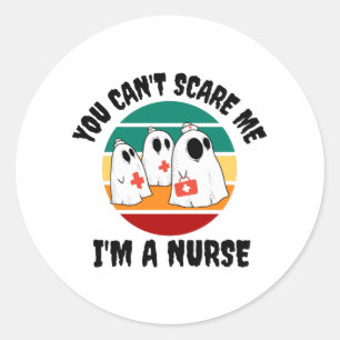 Boo Boo Crew - Halloween 2021 Nurse Gift Ronde Sticker