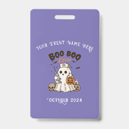 Boo Boo Crew Halloween-badge voor verpleegkundigen Badge