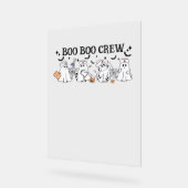 Boo Boo Crew Halloween Classic T-shirt Acryl Bord (Hoek)