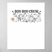 Boo Boo Crew Halloween Classic T-shirt Poster (Voorkant)