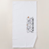 Boo Boo Crew Halloween Classic T-shirt Strandlaken (Voorkant)