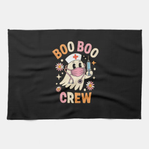 Boo Boo Crew Halloween Geest Verpleegster Essentia Theedoek