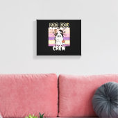 Boo Boo Crew Halloween Ghost Nurse Essential T-Shi Canvas Afdruk (Insitu (Woonkamer))