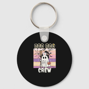 Boo Boo Crew Halloween Ghost Nurse Essential T-Shi Sleutelhanger