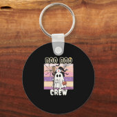 Boo Boo Crew Halloween Ghost Nurse Essential T-Shi Sleutelhanger (Voorkant)