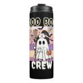 Boo Boo Crew Halloween Ghost Nurse Essential T-Shi Thermosbeker (Voorkant)