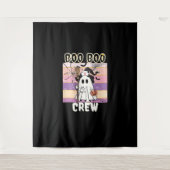 Boo Boo Crew Halloween Ghost Nurse Essential T-Shi Wandkleed (Voorkant)