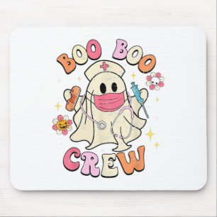 Boo Boo Crew Halloween Ghost Nurse Muismat