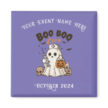 Boo Boo Crew Halloween Magnet voor Verpleegkundige