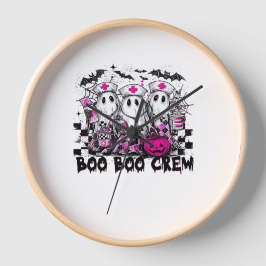 Boo Boo Crew Halloween Nurse Classic T-shirt (Voorkant)