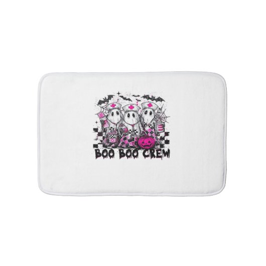 Boo Boo Crew Halloween Nurse Classic T-shirt Badmat (Voorkant)