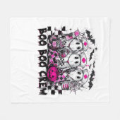 Boo Boo Crew Halloween Nurse Classic T-shirt Fleece Deken (Voorkant (Horizontaal))