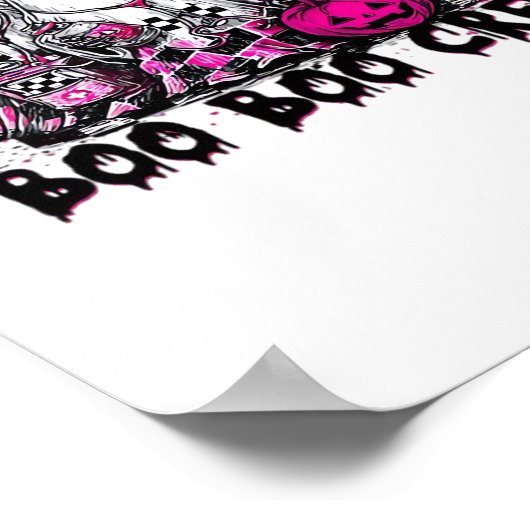 Boo Boo Crew Halloween Nurse Classic T-shirt Poster (Hoek)