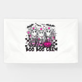 Boo Boo Crew Halloween Nurse Classic T-shirt Spandoek (Horizontaal)