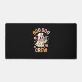 Boo Boo Crew Halloween Nurse Essential T-shirt Bureaumat (Voorkant)